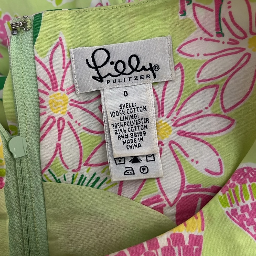 Lilly Pulitzer Colorful Floral Derby Dress - Picture 15 of 15